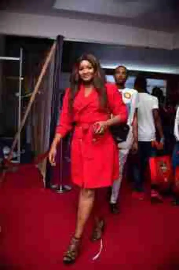 PHOTOS: Omotola At The Falz Experience 